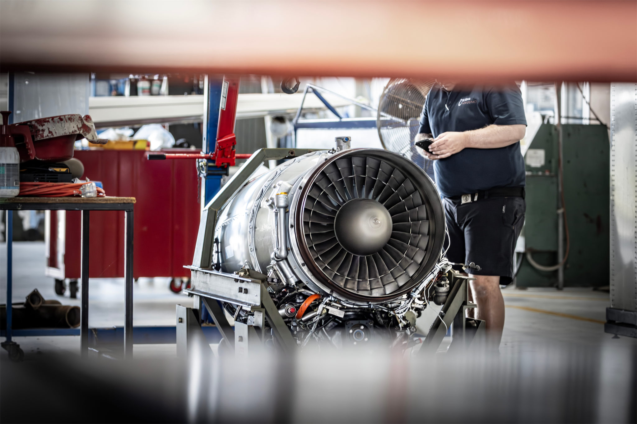Practical aircraft maintenance training and assessment in the workplace