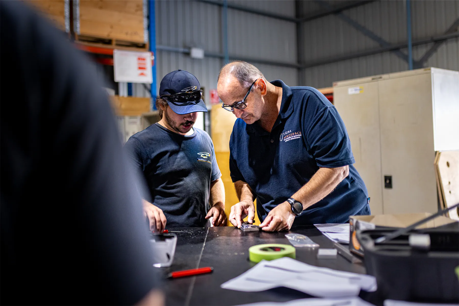 Sigma offers apprentice pathways designed for progression, and success in aircraft maintenance.